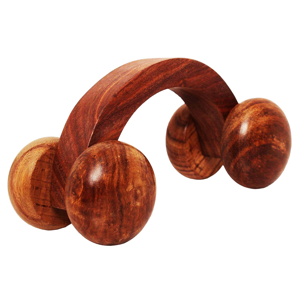 Grip Wooden Massage Roller Medium