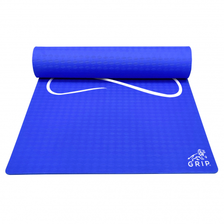 Grip 24 Inches x 72 Inches 6MM Thickness Blue Color Yog Asana