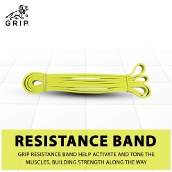 Grip Heavy Duty Resistance Band / Pull Up Band / Loop Band / Toning Band for Workout & Muscles Strengthening for Home Exercises & Gym for Men & Women (10Kg)