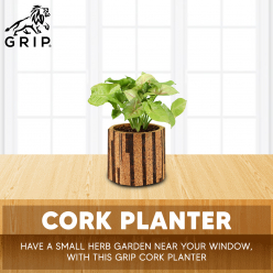 Grip cork planter, have a small herb garden near your window