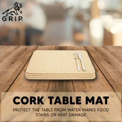 Grip Cork Table Mats For Your Home, Lounge or Office