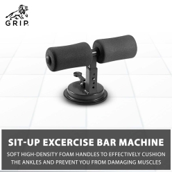 Grip Sit-Ups Exercise Bar for Abdominal workout with Foam Padded adjustable height