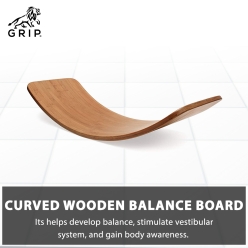 Curved Wooden Balance Board