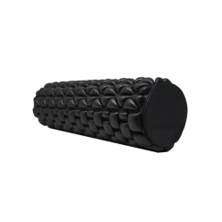 Grip Bump Foam Roller Medium for back / neck and full-body pain relief, recommended in reducing stress & tension. ( Black color)