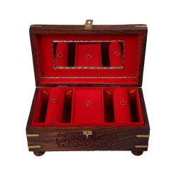 Grip Wooden Bangle and Jewellery box