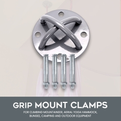 GRIP HEAVY-DUTY WALL & X MOUNT CEILING HOOK — Unmatched Strength, Safety & Versatility for Home and Gym Workouts