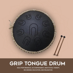 Grip Steel Tongue Drum